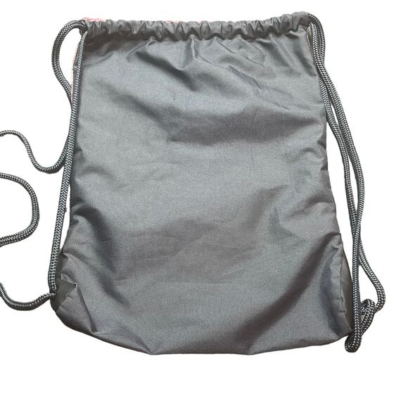 Adidas Alliance II Sack Pack With Zipper Pocket Multi-Color Pink Gray Green - Picture 2 of 8